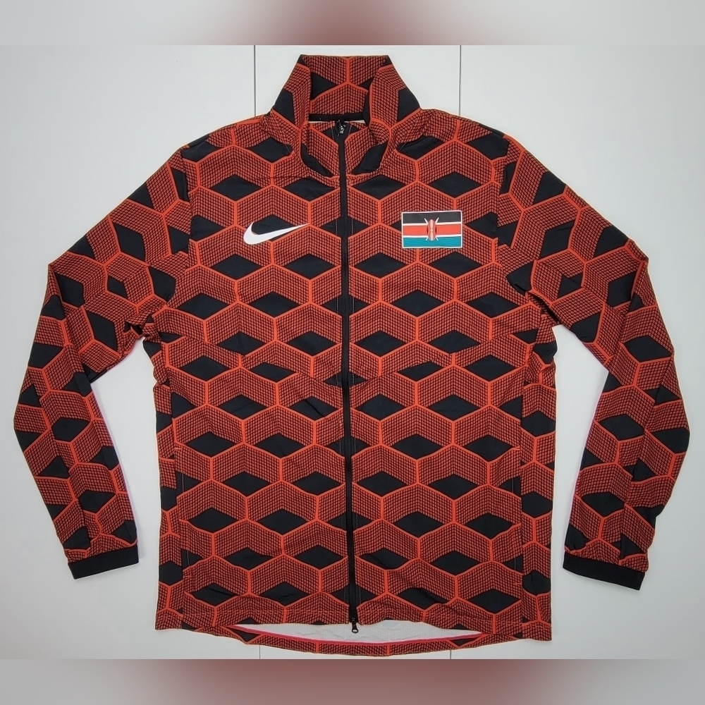 Nike Kenya Olympic Pro Elite Lightweight Track & Field Jacket CI8805-010 Size XL